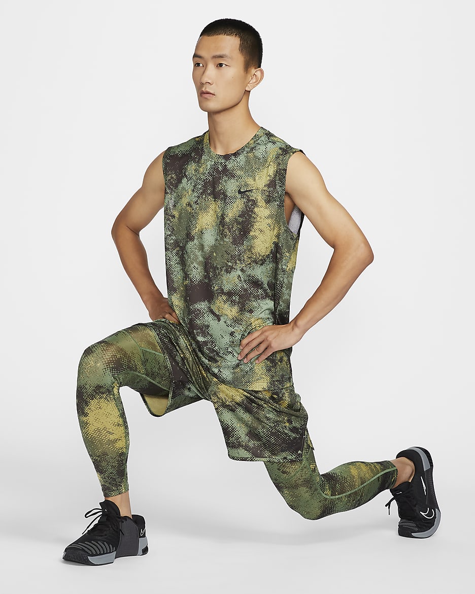 Nike camo workout leggings online